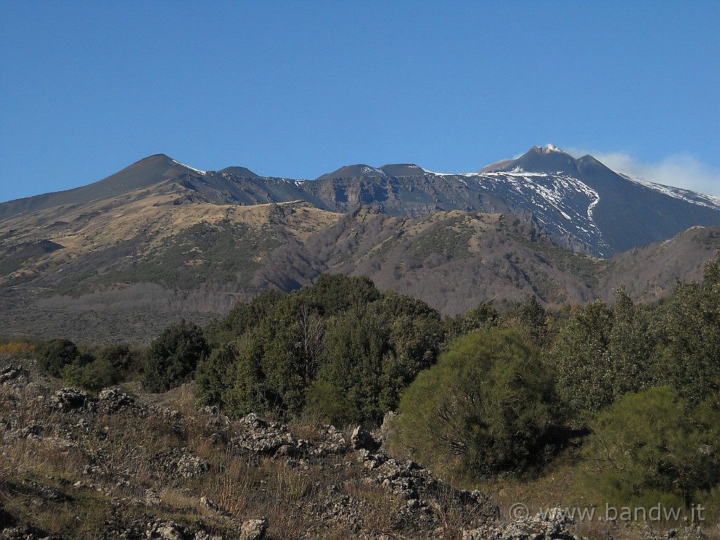 DSCN8785.JPG - L'Etna con la valle del Bove e monte Pomiciaro e Monte Zoccolaro in basso a destra