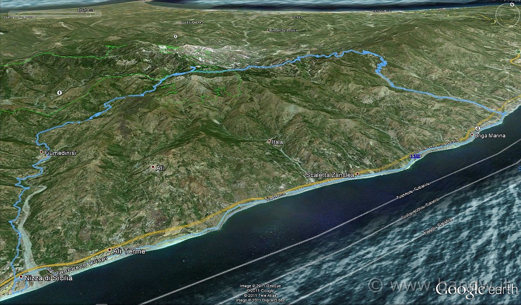 Google Earth 09122011.JPG - Il giro del Giorno