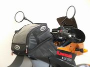 Particolare della borsa sebatoio Givi T429 montata sulla mia moto