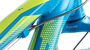 Dettagli fotografici della mia Cube LTD Race 29" 2014 blue 'n' green